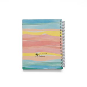 CUADERNO MEDIO OFICIO HOJAS LISAS ARCOIRIS